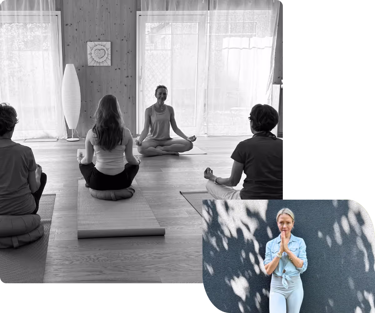 Yoga- und Meditationsstunde im ZENtrum Perchtoldsdorf